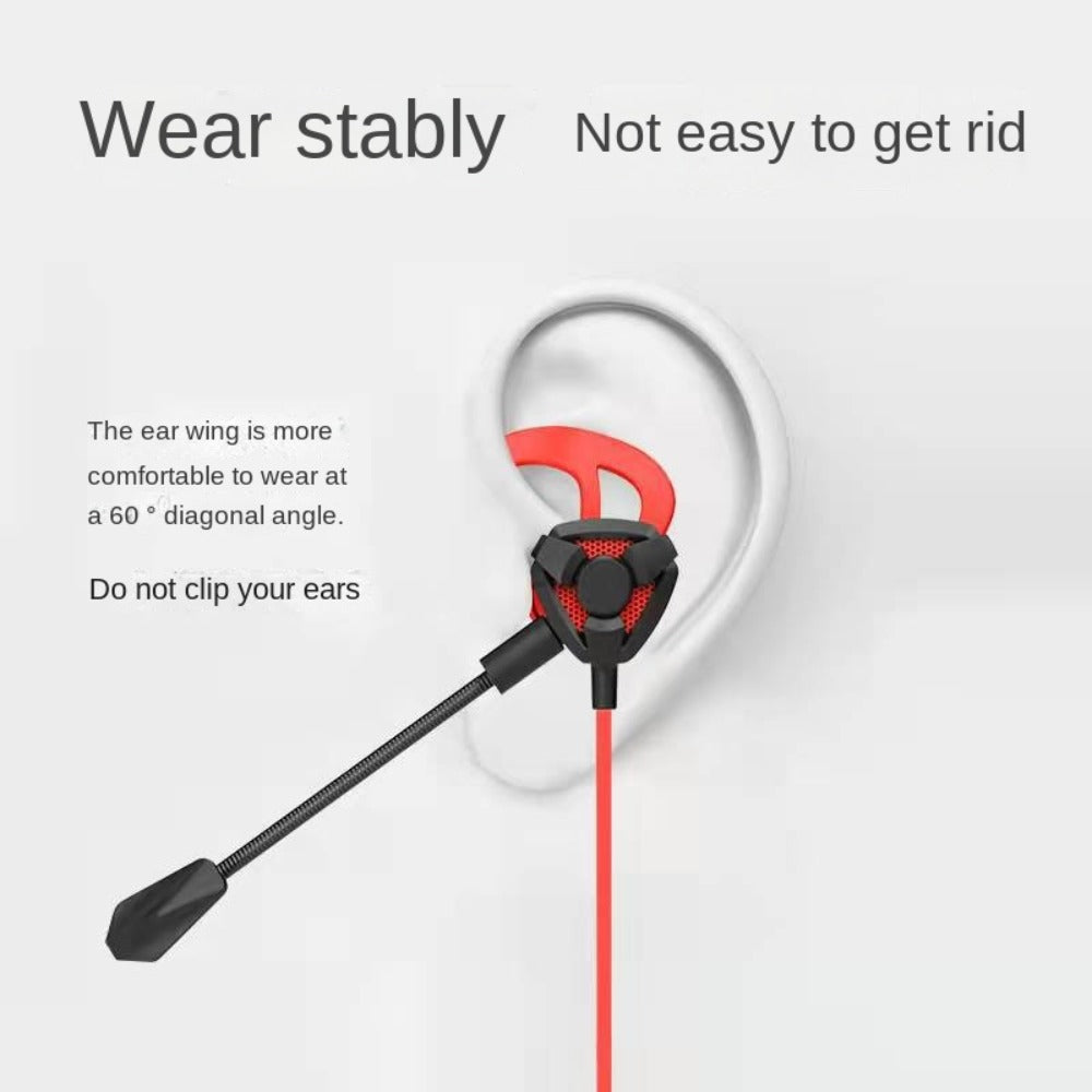 Interlink Handfree Battle-G Best choice for Pubg/Free fire Gamers Earphone / Gaming Handfree